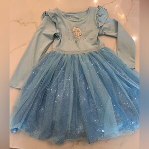 Disney Blue Sparkle Kids Dress